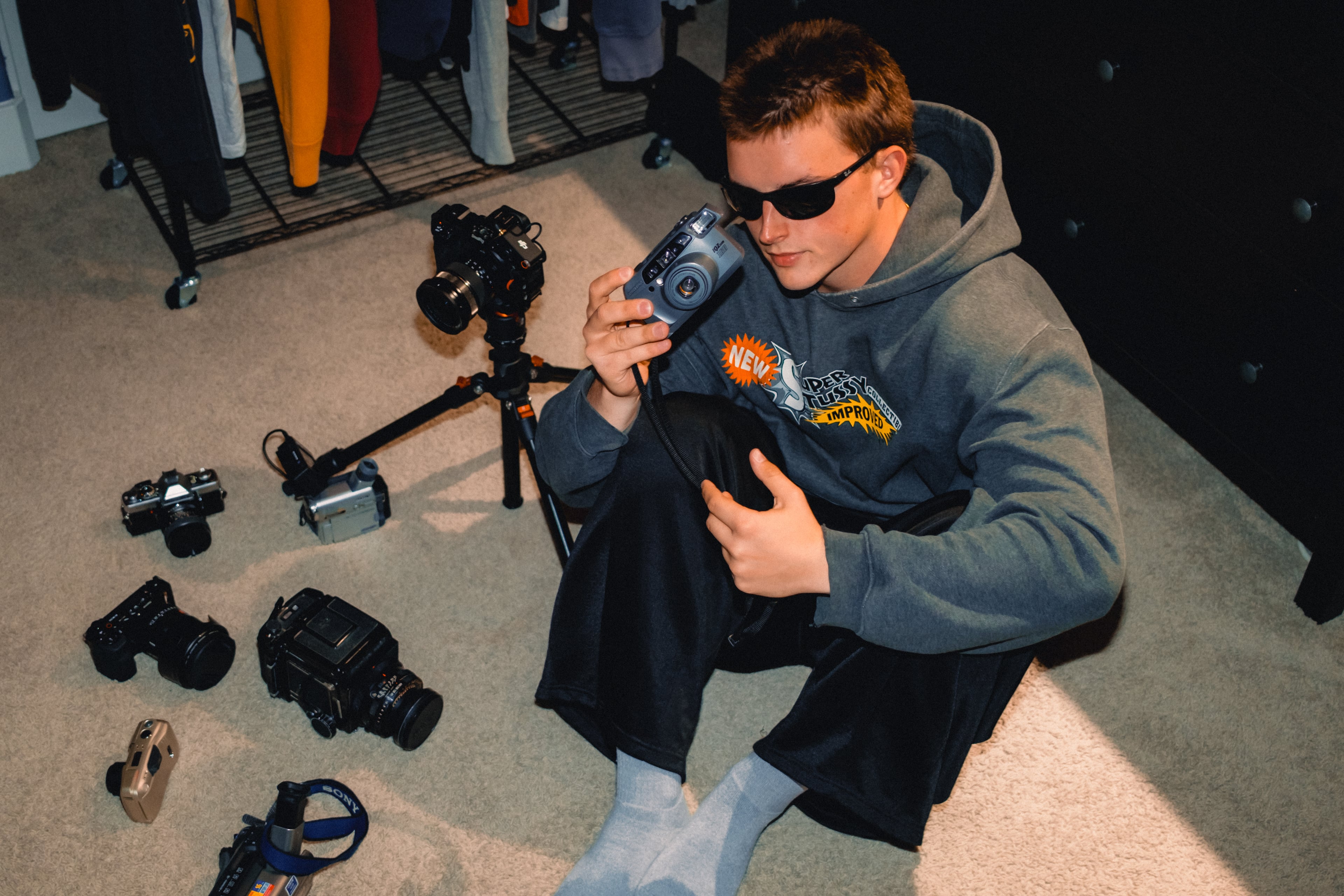 Growing up, I was always taking photos and videos — whether it was of my toys, making Roblox videos, or streaming through quarantine back in 2020. That love for creating only grew from there, and lately, film's been taking the cake.